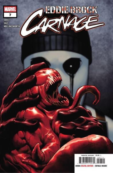 EDDIE BROCK: CARNAGE #7 JESUS SAIZ COVER