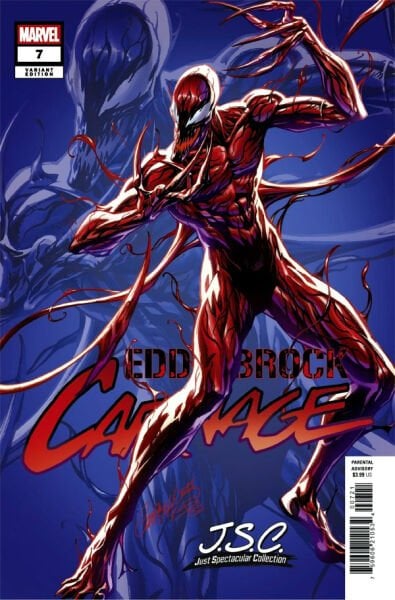 EDDIE BROCK: CARNAGE #7 J.SCOTT CAMPBELL JUST SPECTACULAR COLLECTION VARIANT