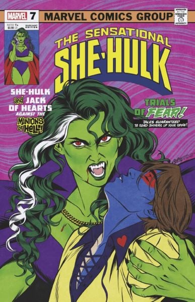 The Sensational She-Hulk #7 Betsy Cola Vampire Variant