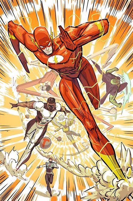 FLASH #35 CVR B RILEY ROSSMO CARD STOCK VAR - PRE-ORDER