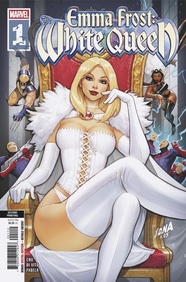 EMMA FROST WHITE QUEEN #1 2ND PRINTING