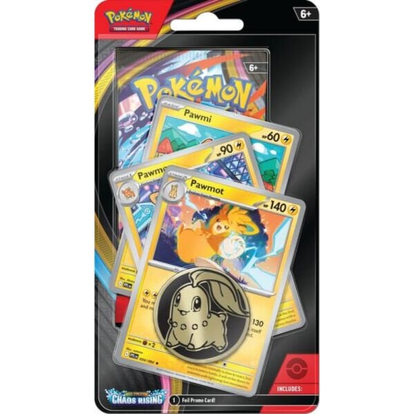 POKEMON CHAOS RISING PREMIUM CHECKLANE BLISTER