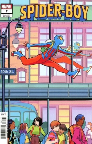 Spider-Boy #7 Natacha Bustos Variant
