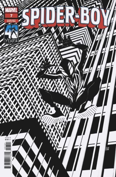Spider-Boy #7 David Baldeón Black Costume Variant