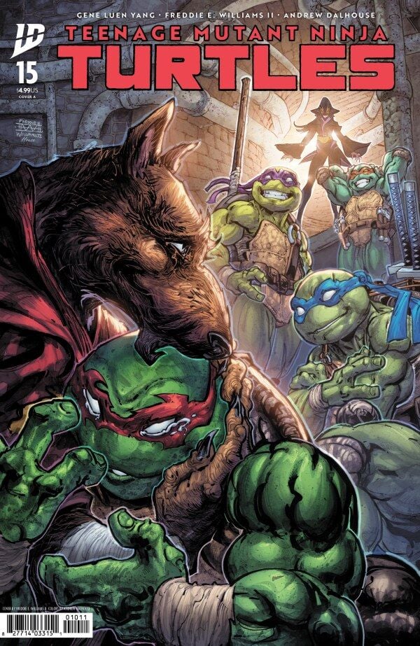 TEENAGE MUTANT NINJA TURTLES #15- COVER A - PRE-ORDER