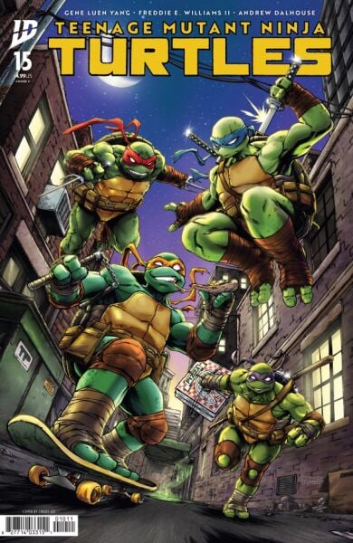 TEENAGE MUTANT NINJA TURTLES #15- COVER C CREES LEE - PRE-ORDER