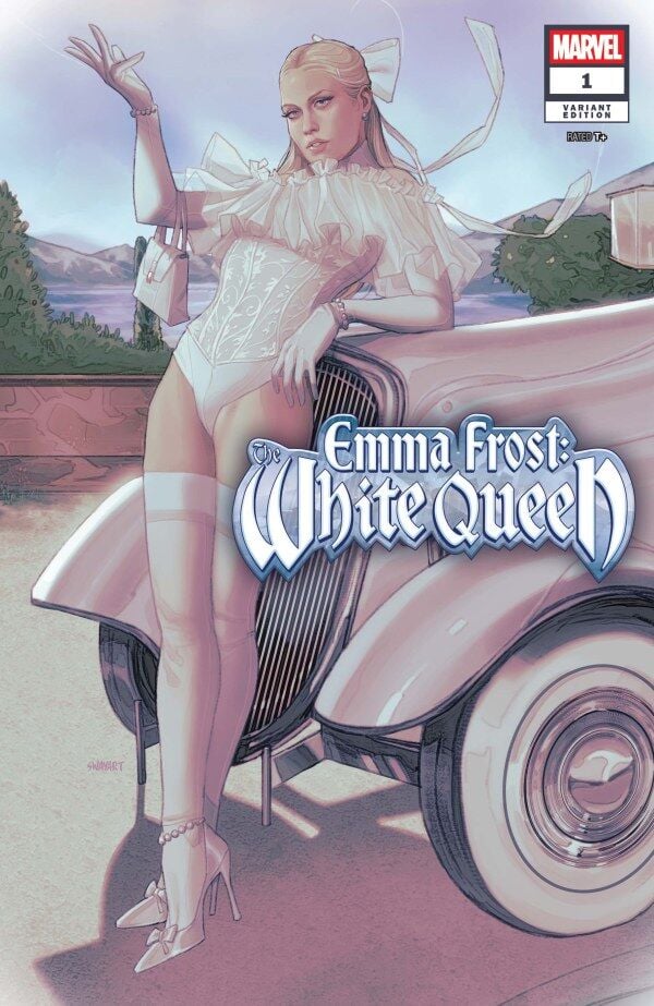 EMMA FROST WHITE QUEEN #1 JOSHUA ''SWAY'' SWABY VARIANT