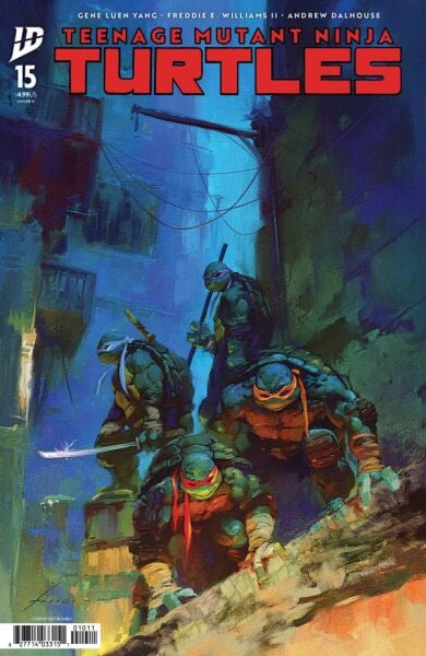 TEENAGE MUTANT NINJA TURTLES #15- COVER D VIKTOR FARRO VARIANT - PRE-ORDER
