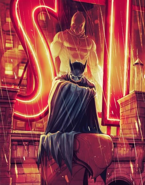 THE BAT-MAN SECOND KNIGHT #2 (OF 3) CVR C NIMIT MALAVIA CARD STOCK VAR