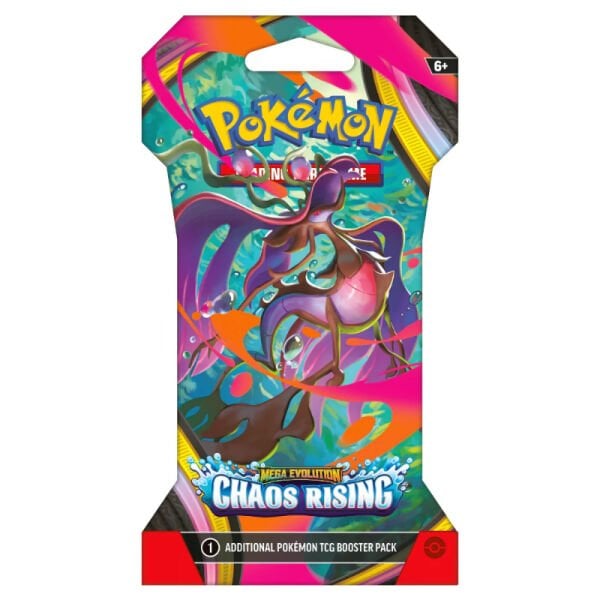 POKEMON CHAOS RISING SLEEVED BOOSTER