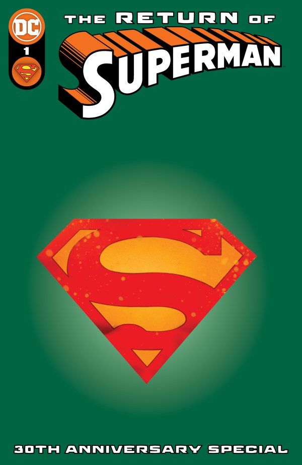 Return of Superman 30th Anniversary Special #1 - Cover E Ben Oliver The Eradicator Die-Cut Variant
