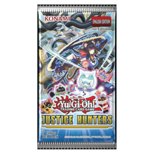 YU-GI-OH JUSTICE HUNTERS BOOSTER PACK