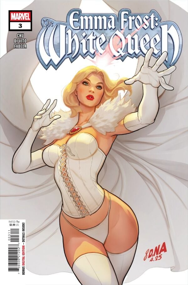 EMMA FROST WHITE QUEEN #3 DAVID NAKAYAMA COVER A
