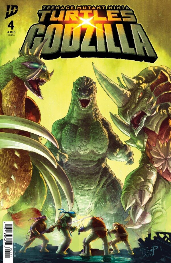 TEENAGE MUTANT NINJA TURTLES X GODZILLA #4 - COVER A - PRE-ORDER