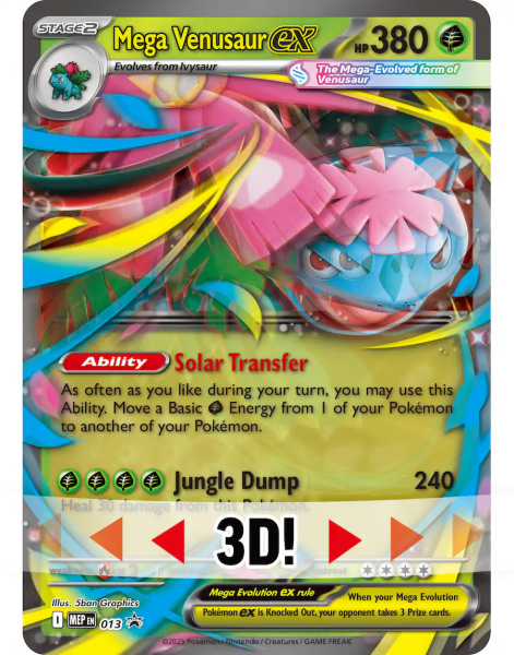 MEGA VENUSAUR EX PREMIUM COLLECTION