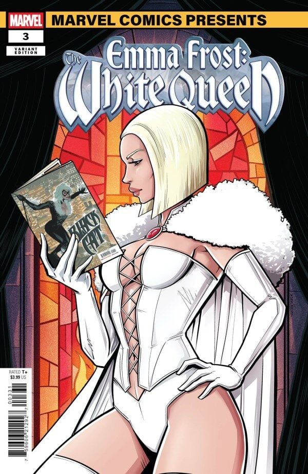 EMMA FROST WHITE QUEEN #3 LUCIANO VECCHIO MARVEL COMICS PRESENTS VARIANT