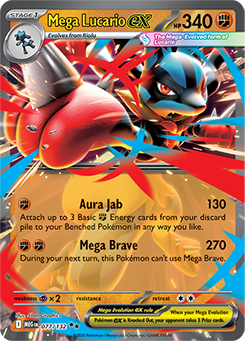 MEGA LUCARIO EX FIGURE COLLECTION