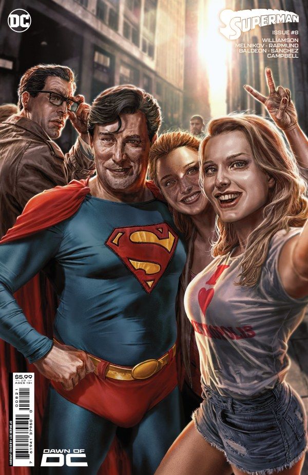 Superman #8 - Cover B Lee Bermejo Card Stock Variant