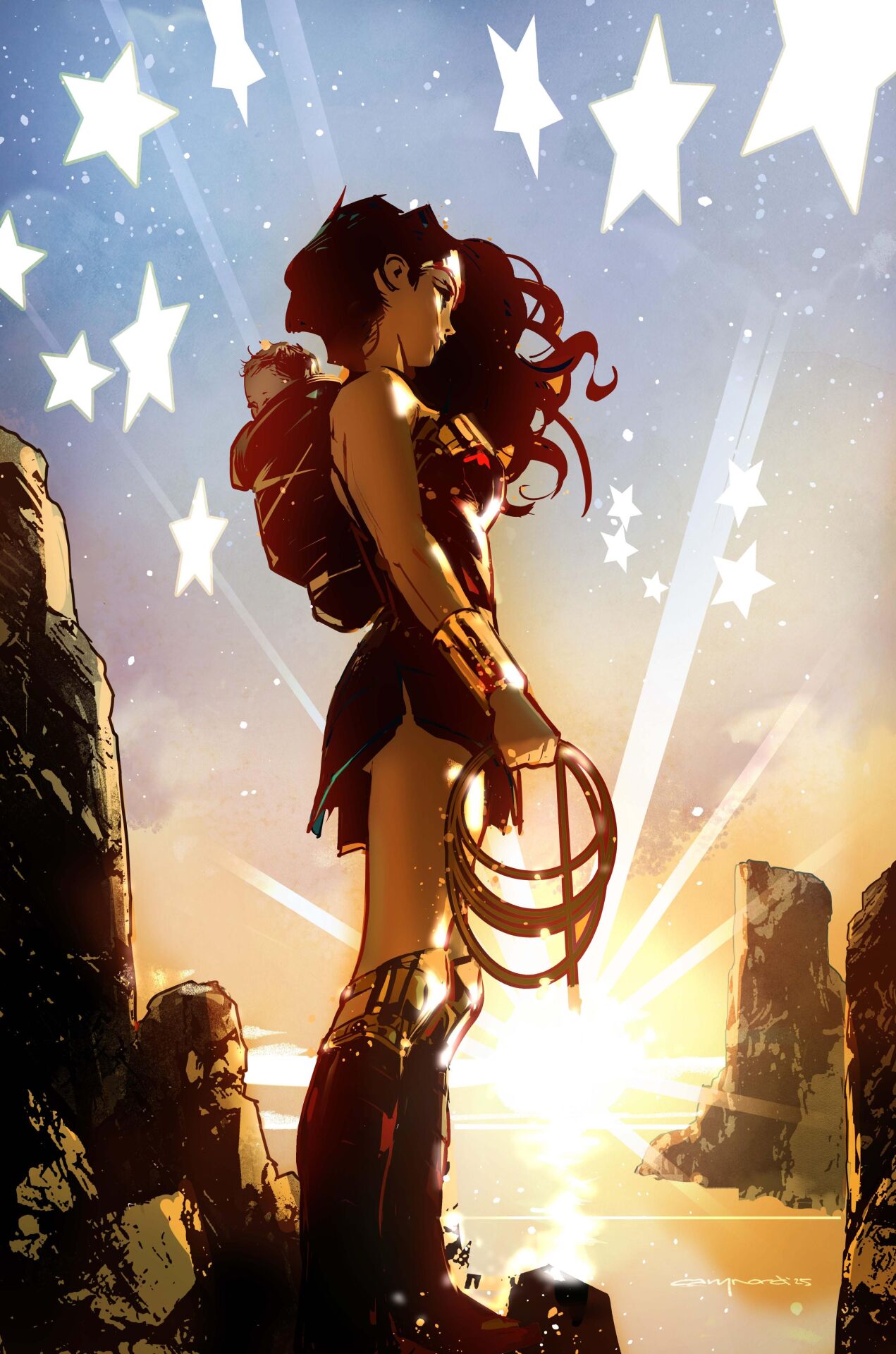WONDER WOMAN #27 CVR D CARY NORD CARD STOCK VAR