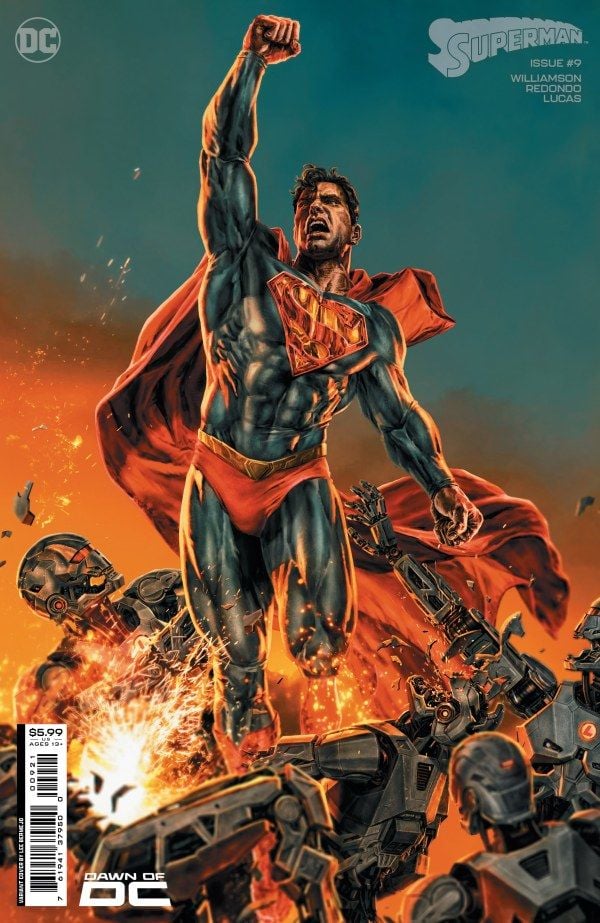 Superman #9 - Cover B Lee Bermejo Card Stock Variant