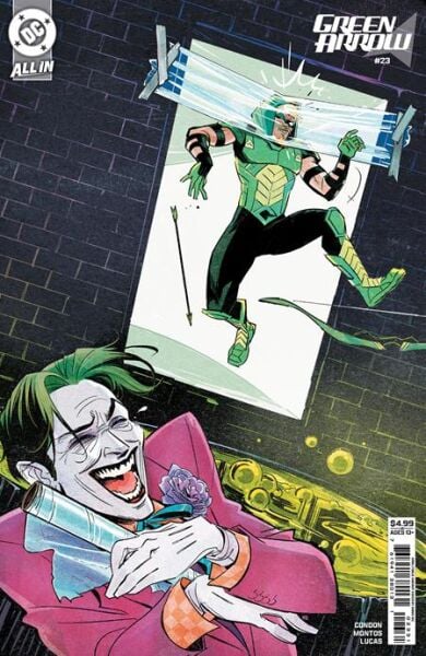 GREEN ARROW #23 CVR C ANNIE WU APRIL FOOLS CARD STOCK VAR