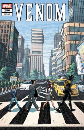 VENOM #256 SCOTT KOBLISH SPOILER VARIANT [DS] ABBEY ROAD HOMAGE