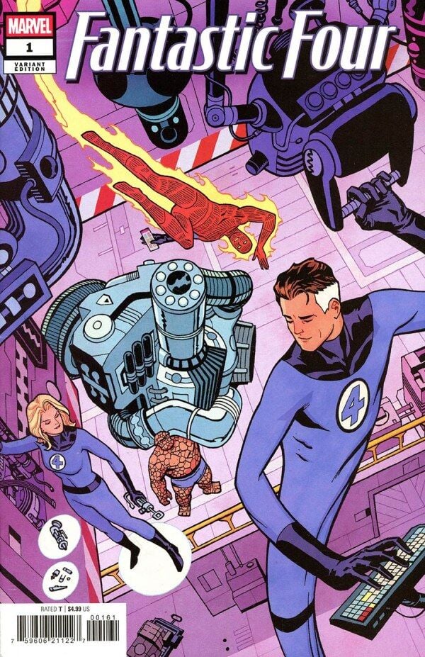 FANTASTIC FOUR #1 CLIFF CHIANG VARIANT