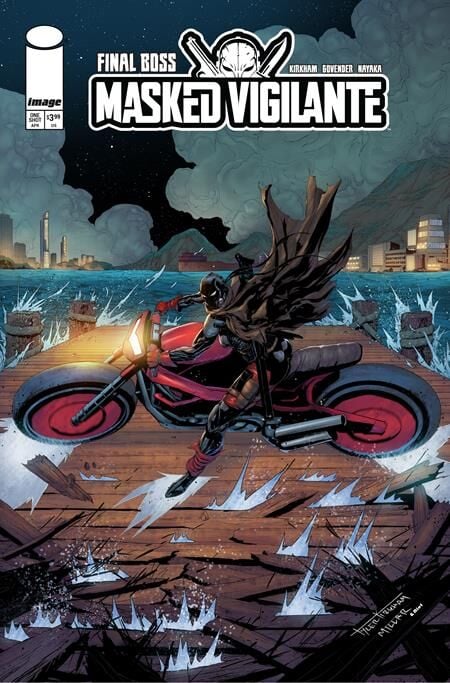 FINAL BOSS MASKED VIGILANTE (ONE SHOT) CVR A TYLER KIRKHAM (MR)