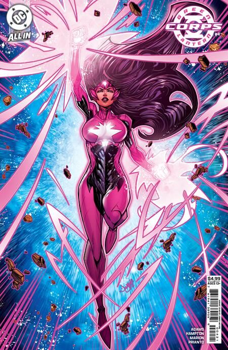 GREEN LANTERN CORPS #4 CVR B JONBOY MEYERS CARD STOCK VAR