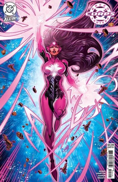 GREEN LANTERN CORPS #4 CVR B JONBOY MEYERS CARD STOCK VAR