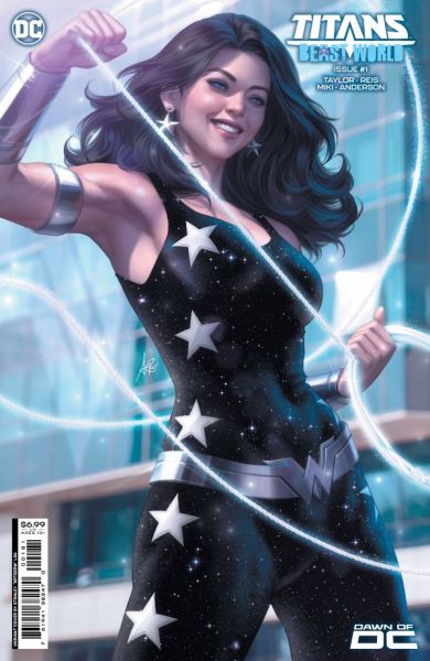 Titans: Beast World #1 - Cover D Stanley 'Artgerm' Lau Card Stock Variant