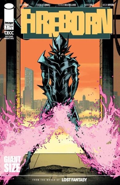 FIREBORN #1 2ND PTG CVR B PATRICK MULLHOLAND FOIL ABSOLUTE BATMAN HOMAGE VAR