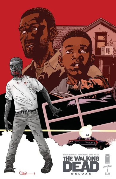 The Walking Dead Deluxe #1 Cover C Charlie Adlard Connecting Variant