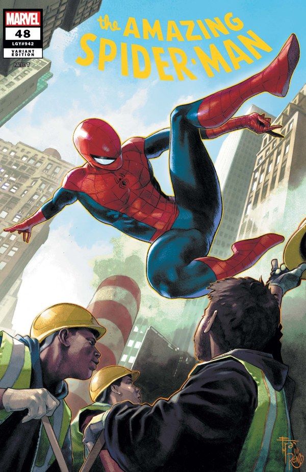 The Amazing Spider-Man #48 1:25 Francesco Mobili Variant