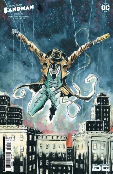 Wesley Dodds: The Sandman #3 - Cover B Jeff Lemire Card Stock Variant