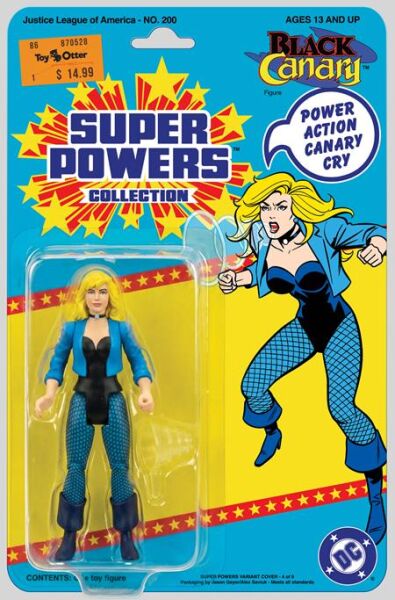 JUSTICE LEAGUE OF AMERICA #200 FACSIMILE EDITION CVR B JASON GEYER & ALEX SAVIUK BLACK CANARY SUPER POWERS ACTION FIGURE VAR - PRE-ORDER