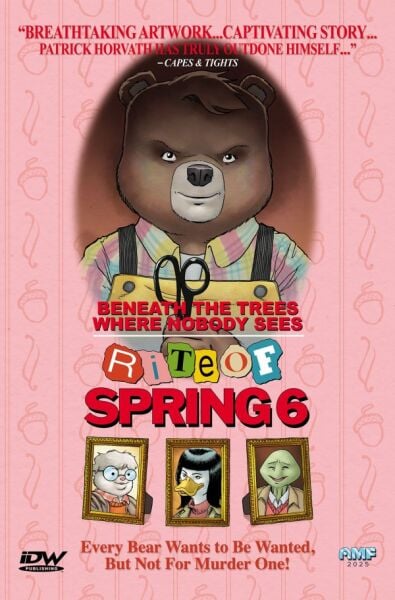 BENEATH THE TREES WHERE NOBODY SEES: RITE OF SPRING #6 - COVER B TONY FLEECS VARIANT - PRE-ORDER