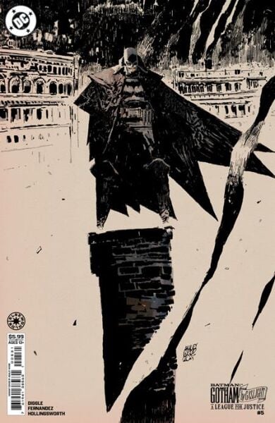 BATMAN GOTHAM BY GASLIGHT A LEAGUE FOR JUSTICE #5 (OF 6) CVR B ASHLEY WOOD CARD STOCK VAR