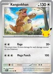 Kangaskhan #114 Pokemon 30th Celebration  - NM