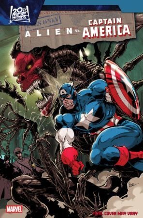 ALIEN VS. CAPTAIN AMERICA #4 KAARE ANDREWS VARIANT - PRE-ORDER