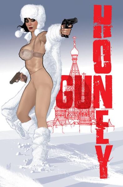 GUN HONEY DOUBLES DOWN #1 (OF 4) CVR I ADAM HUGHES FOIL VAR (MR)