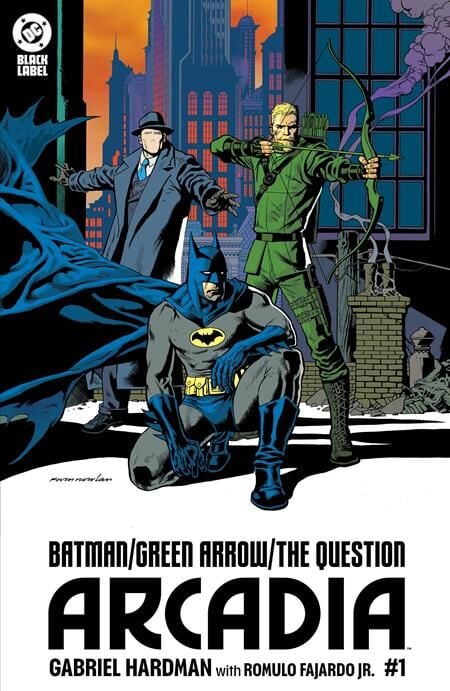 BATMAN GREEN ARROW THE QUESTION ARCADIA #1 (OF 4) CVR B KEVIN NOWLAN VAR (MR)