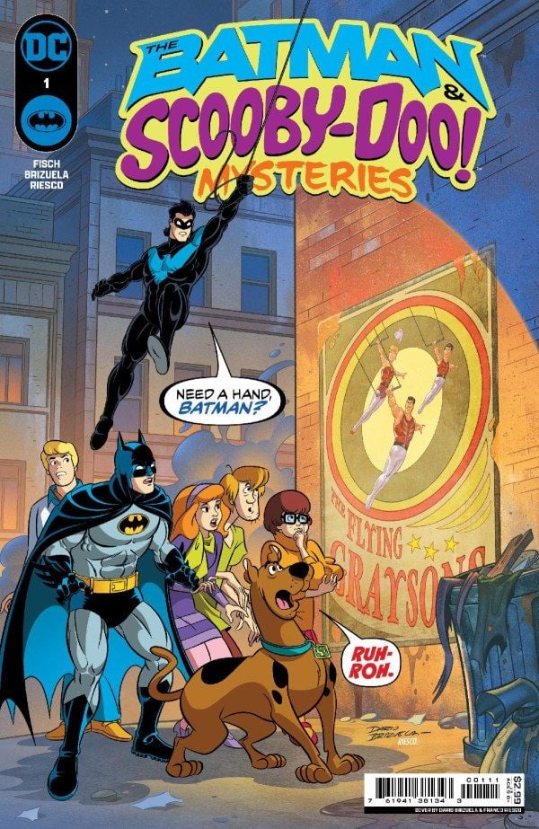 The Batman & Scooby-Doo Mysteries #1 - Dario Brizuela Cover