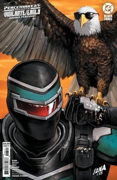 PEACEMAKER PRESENTS THE VIGILANTE EAGLY DOUBLE FEATURE #3 (OF 5) CVR B DAVID NAKAYAMA CARD STOCK VAR (MR)