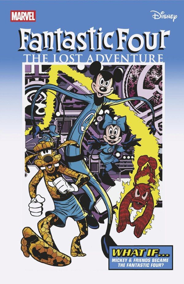FANTASTIC FOUR #3 VITALE MANGIATORDI DISNEY WHAT IF? VARIANT