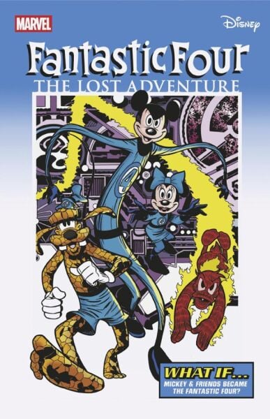 FANTASTIC FOUR #3 VITALE MANGIATORDI DISNEY WHAT IF? VARIANT