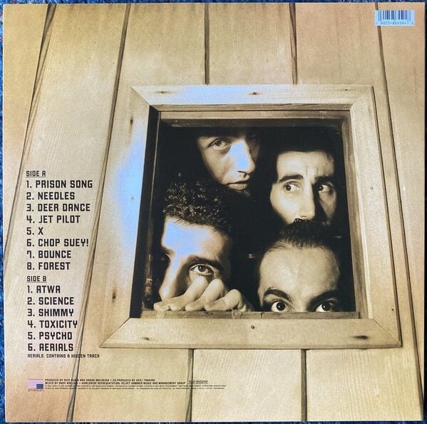 SYSTEM OF A DOWN – TOXICITY VINYL EDITION