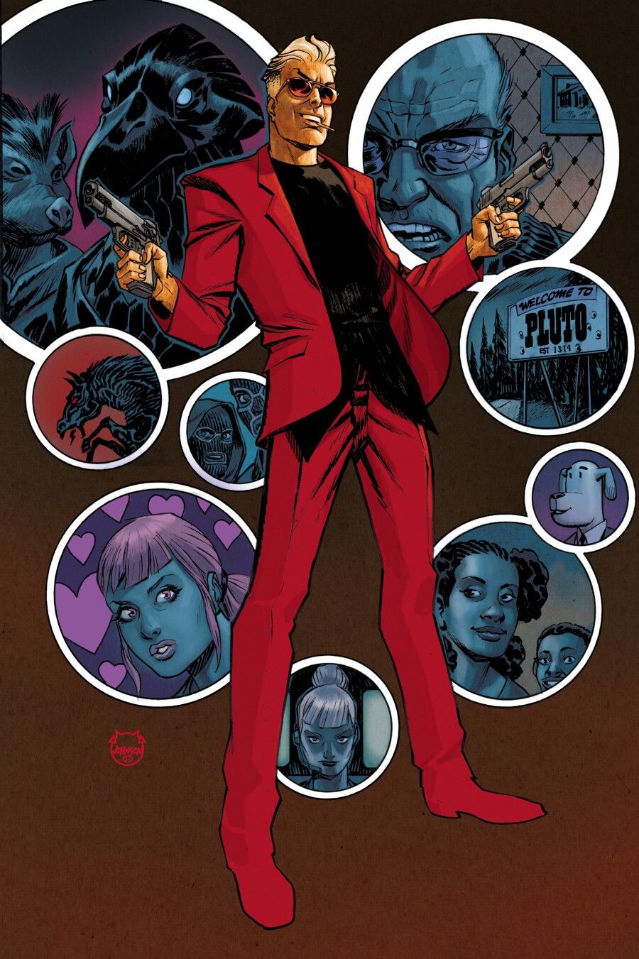 END OF LIFE #1 - COVER D DAVE JOHNSON VARIANT - NEW SERIES - PRE-ORDER