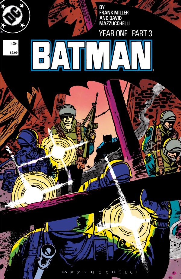 Batman #406 Facsimile Edition (2023) - David Mazzucchelli Cover