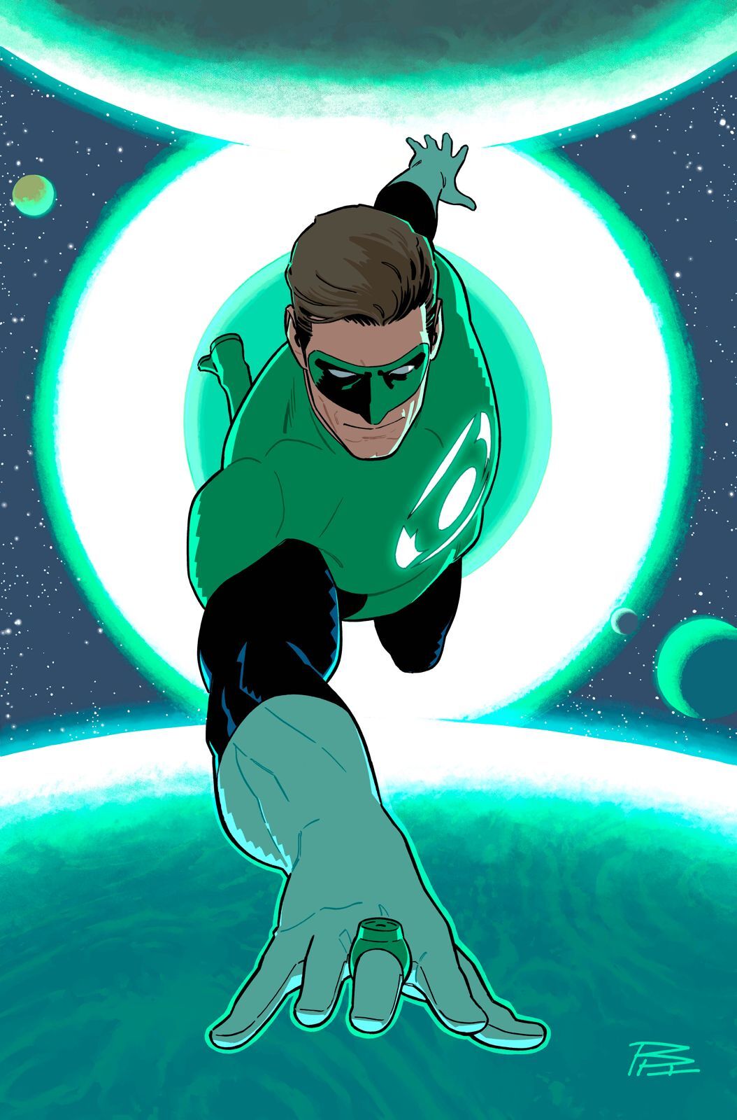 GREEN LANTERN #26 CVR D BRUNO REDONDO ARTIST SPOTLIGHT CARD STOCK VAR (STARBREAKER SUPREMACY)